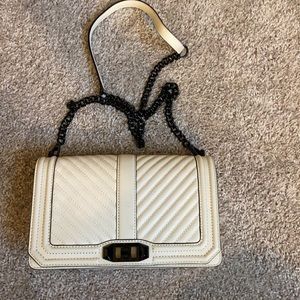 RebeccaMinkoff White Shoulder Bag